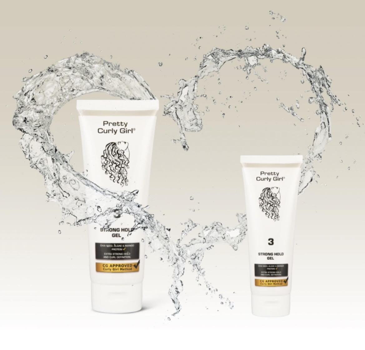 Pretty Curly Girl Strong Hold Gel