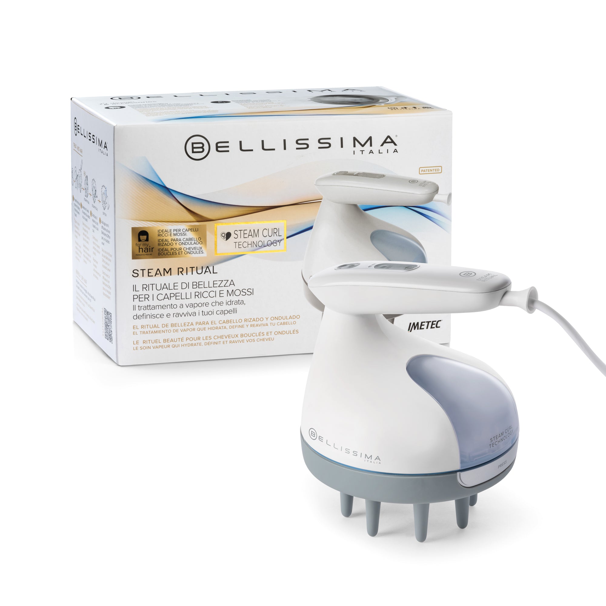 Bellissima Italia Steam diffuser for curly and wavy hair Steam Ritual®