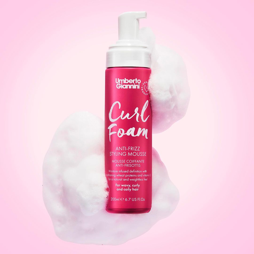 Umberto Giannini Curl Foam Anti-Frizz Styling Mousse
