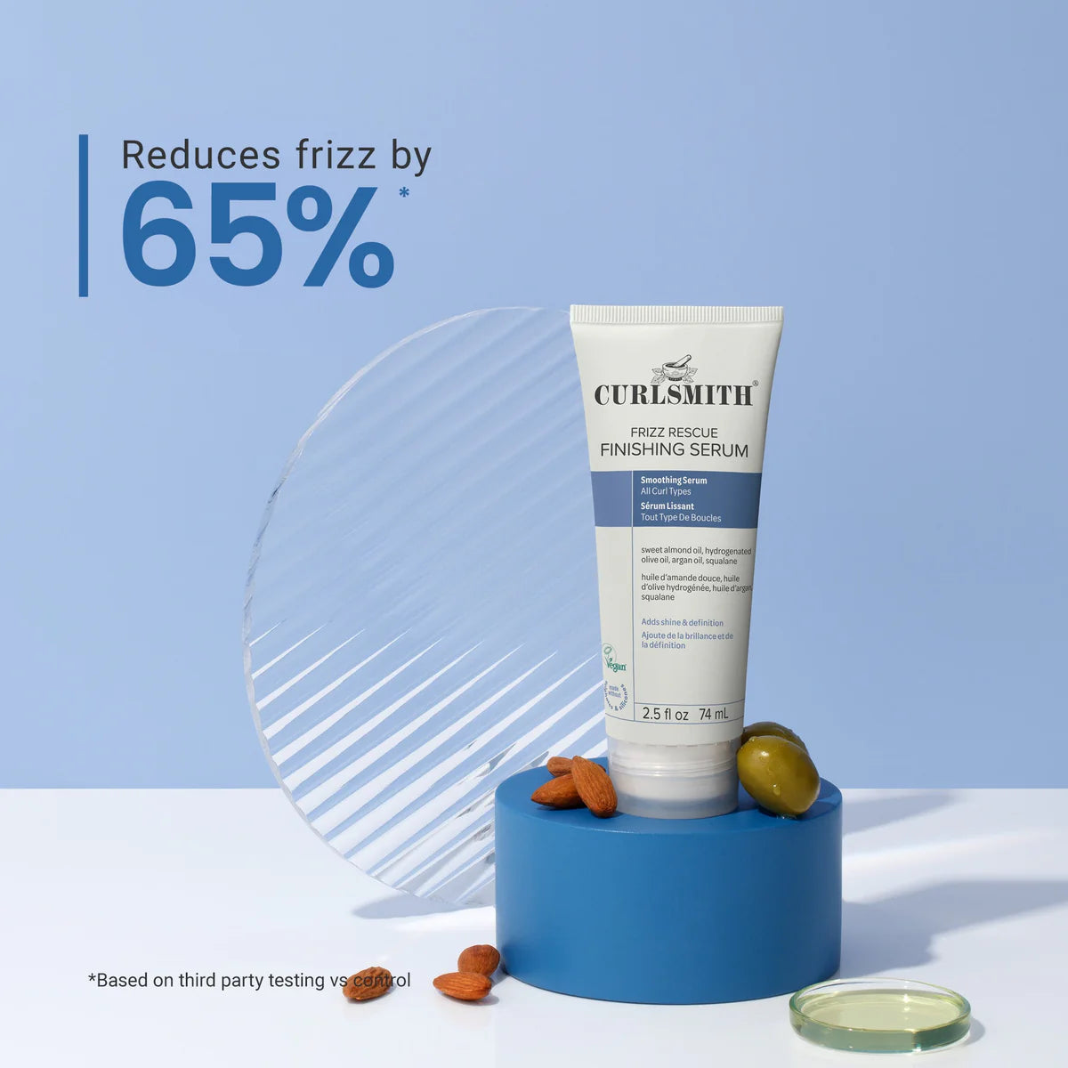 Curlsmith Frizz Rescue Finishing Serum