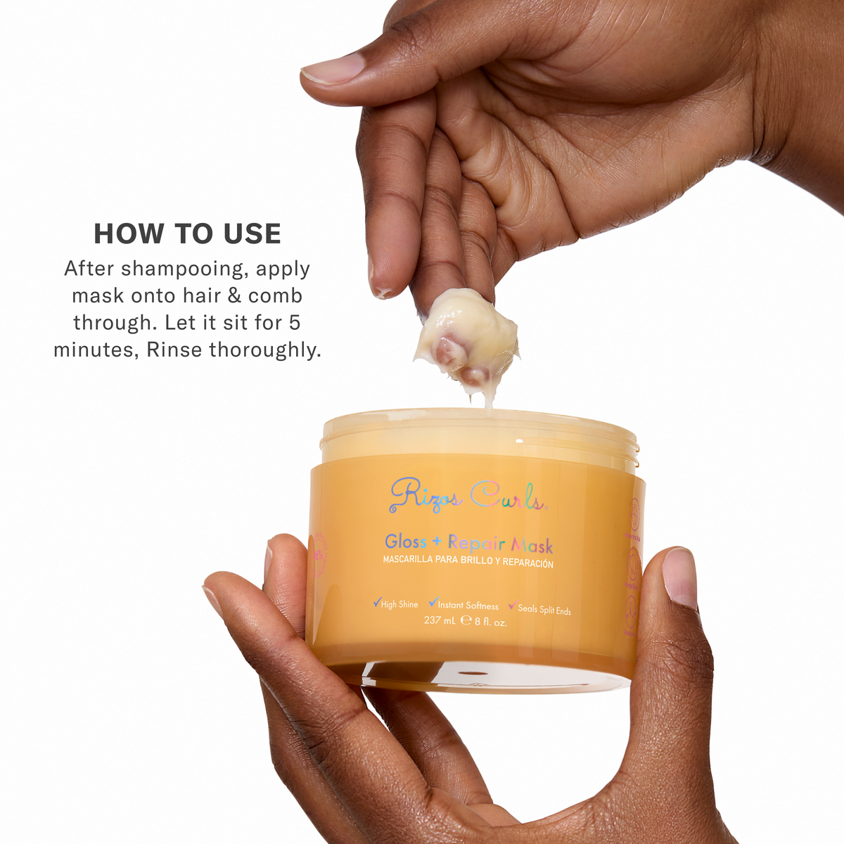 Rizos Curls Vitamin C Hair Repair Mask