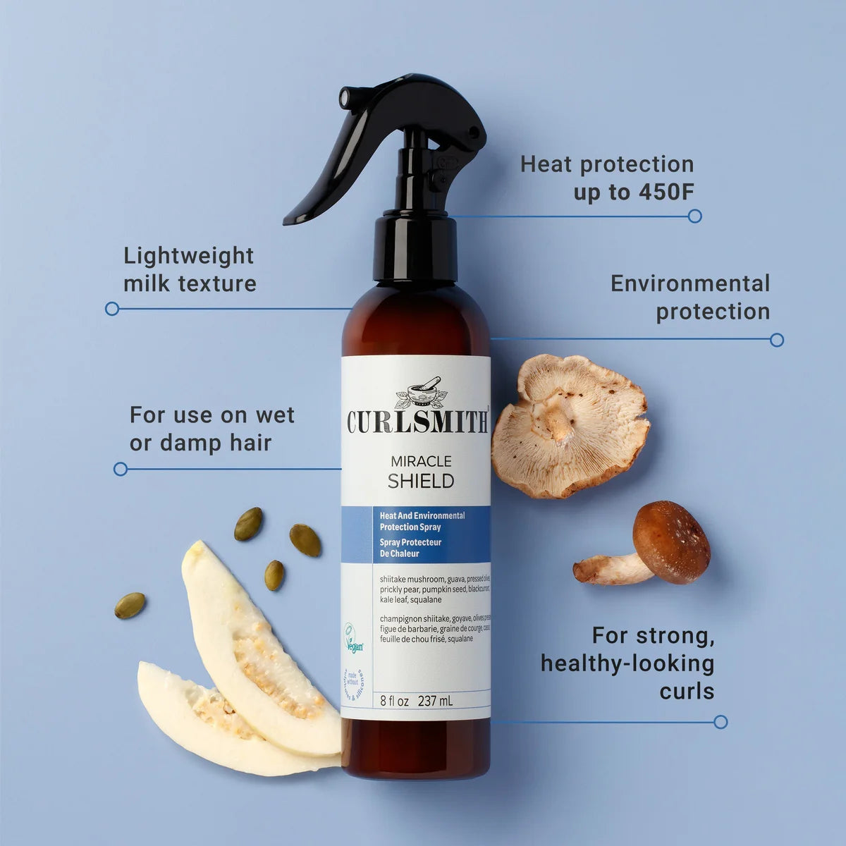 Curlsmith Frizz Rescue Finishing Serum