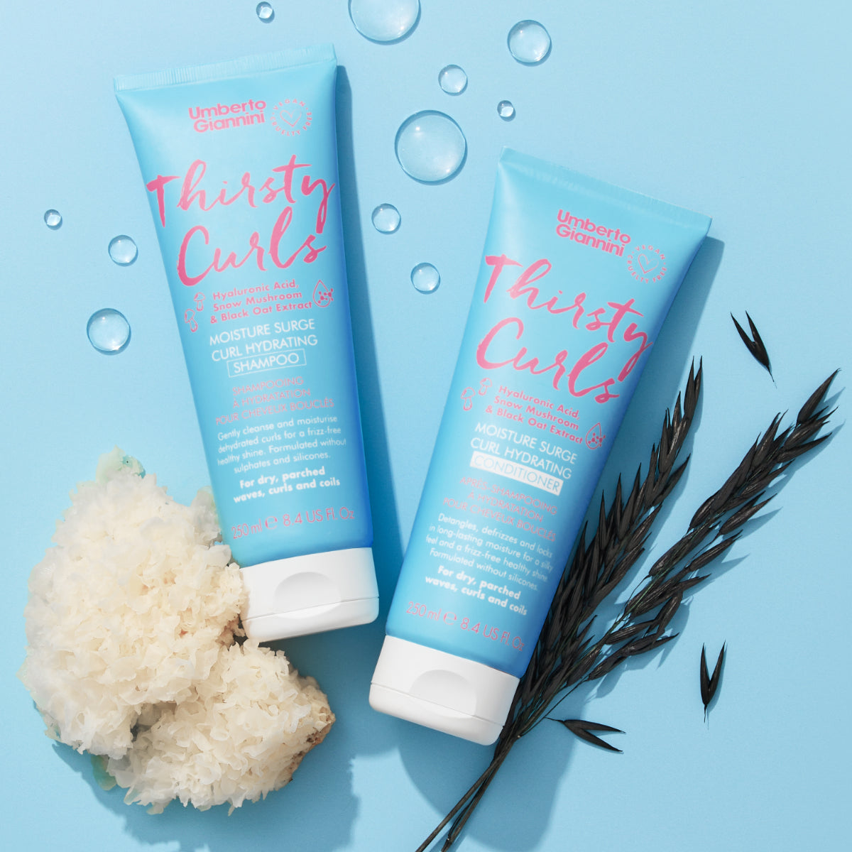 Umberto Giannini Thirsty Curls Moisture Surge Curl Hydrating Conditioner