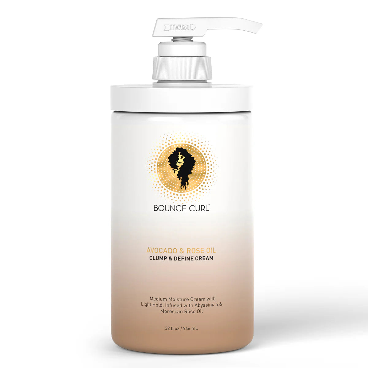 Bounce Curl Avocado & Rose Oil Clump & Define Cream