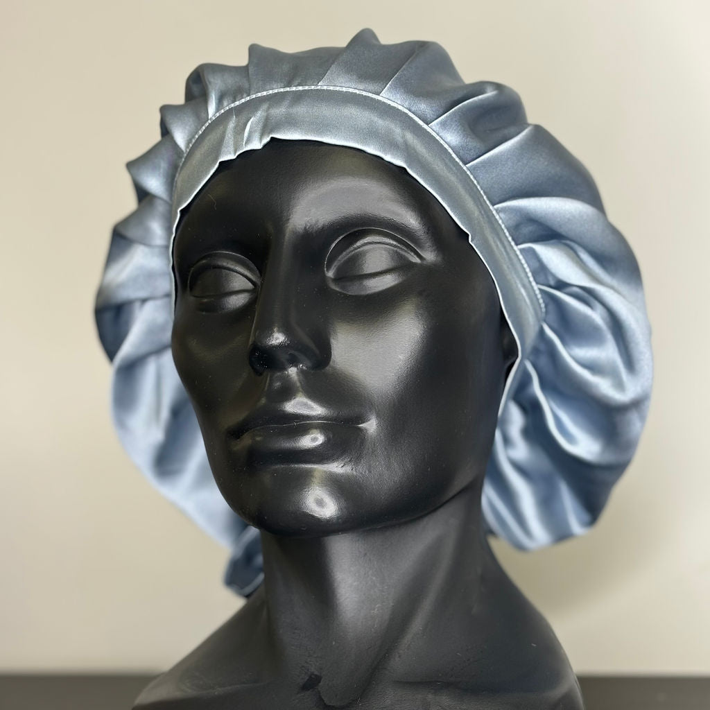 Adjustable silk bonnet