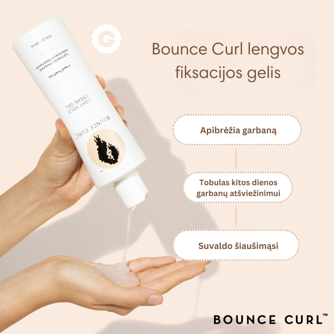 Bounce Curl lengvos fiksacijos gelis
