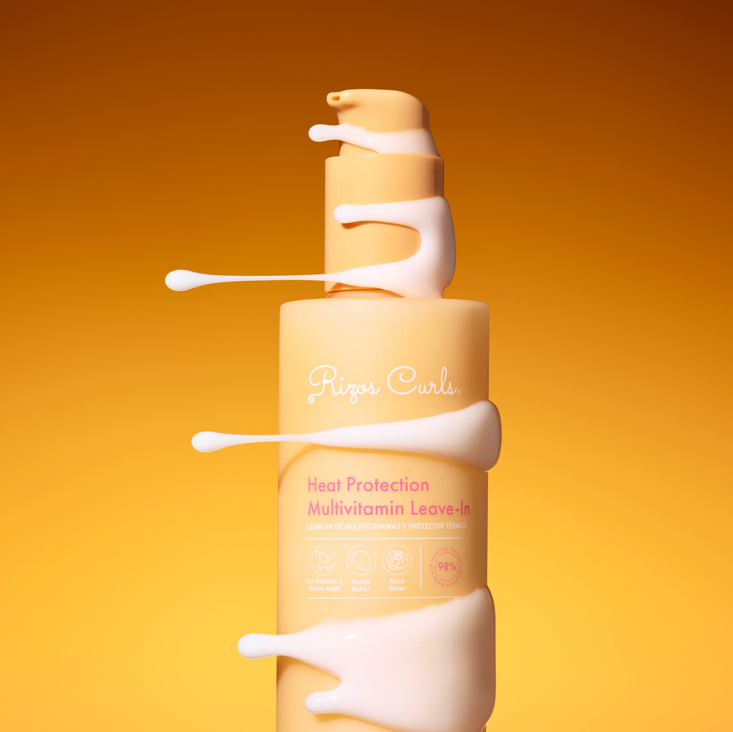 Rizos Curls Heat Protection Multivitamin Leave-In