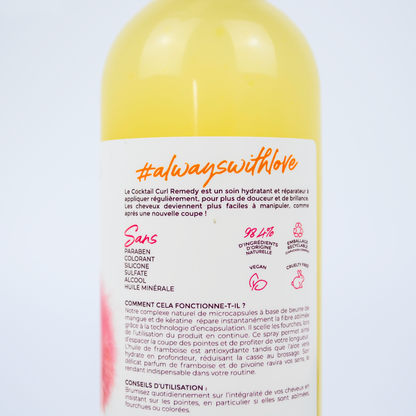 Cocktail Curl Remedy drėkinantis purškiklis garbanotiems plaukams