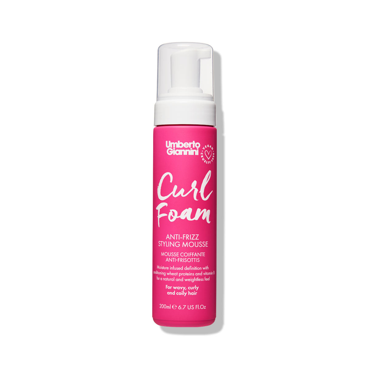 Umberto Giannini Curl Foam Anti-Frizz Styling Mousse