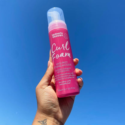 Umberto Giannini Curl Foam Anti-Frizz Styling Mousse
