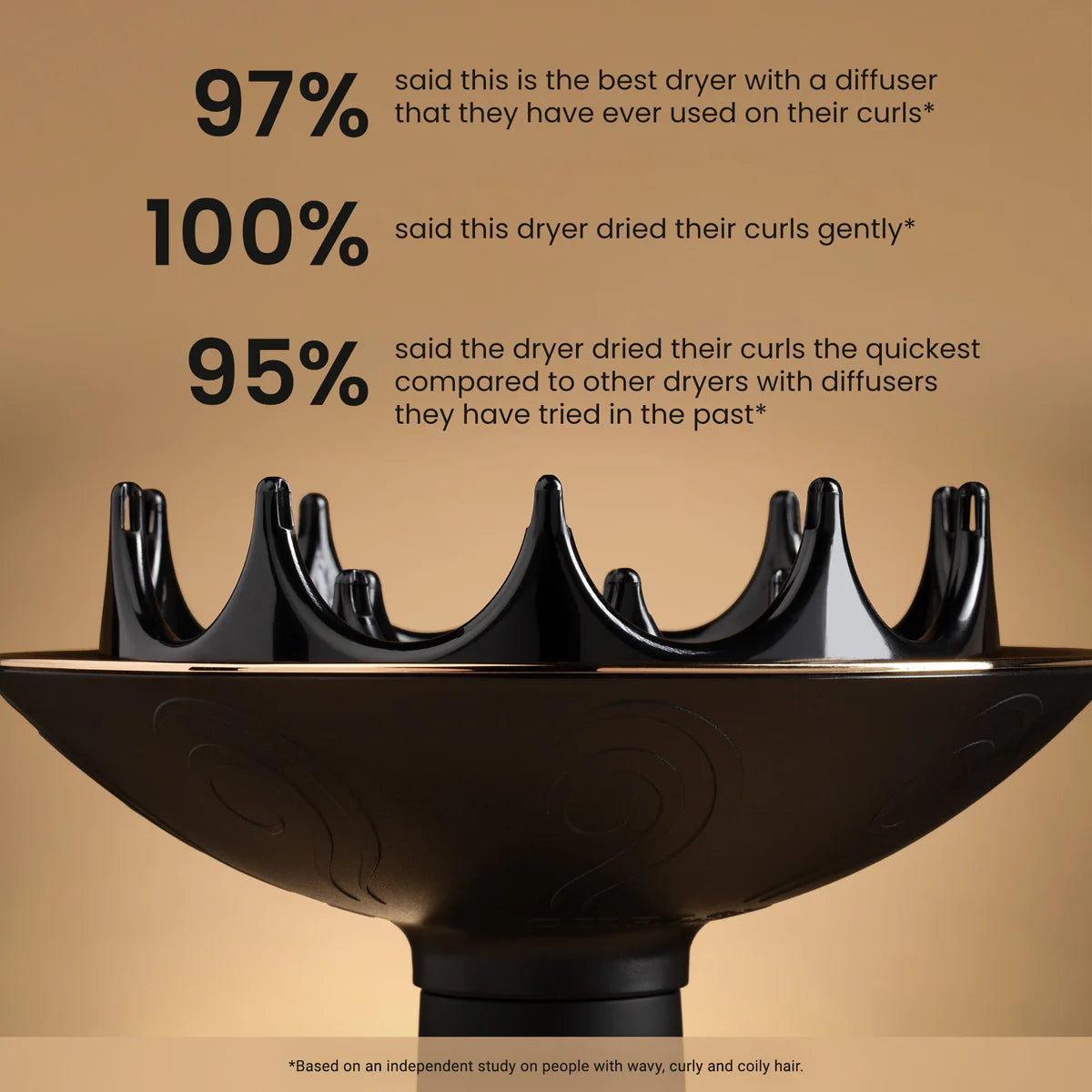 Curlsmith Defrizzion Dryer & XXL Diffuser