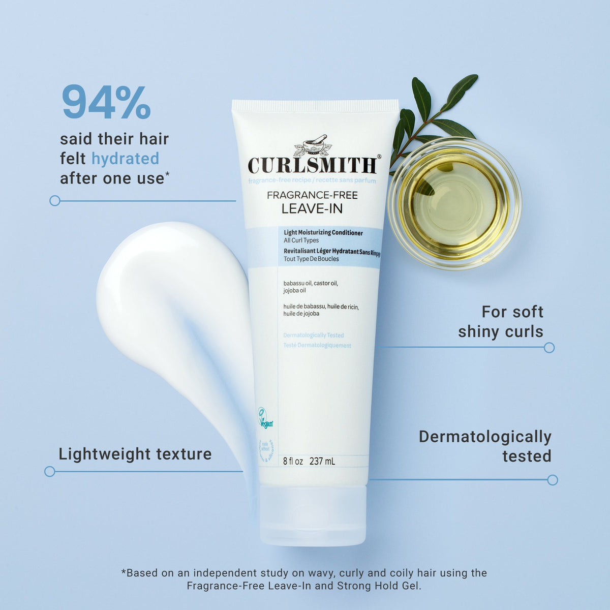 Curlsmith Fragrance-Free Leave-In
