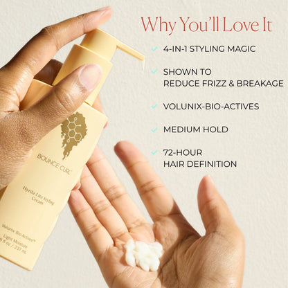 Bounce Curl Hydra-Lite Styling Cream | Weightless collection