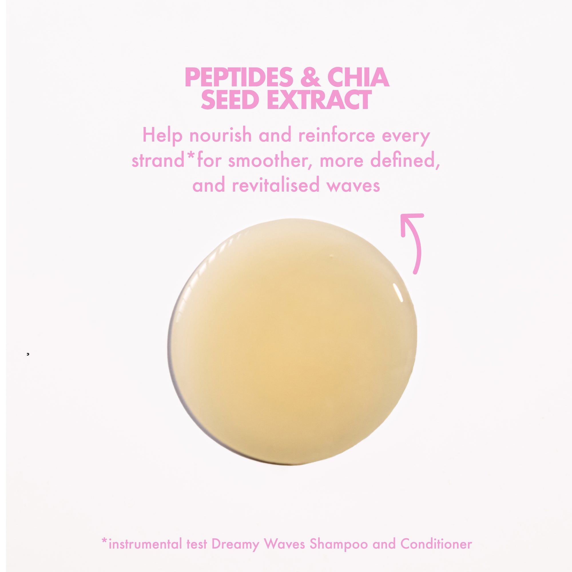 Umberto Giannini Dreamy Waves Peptide & Chia Seed Wave Enhancing Shampoo