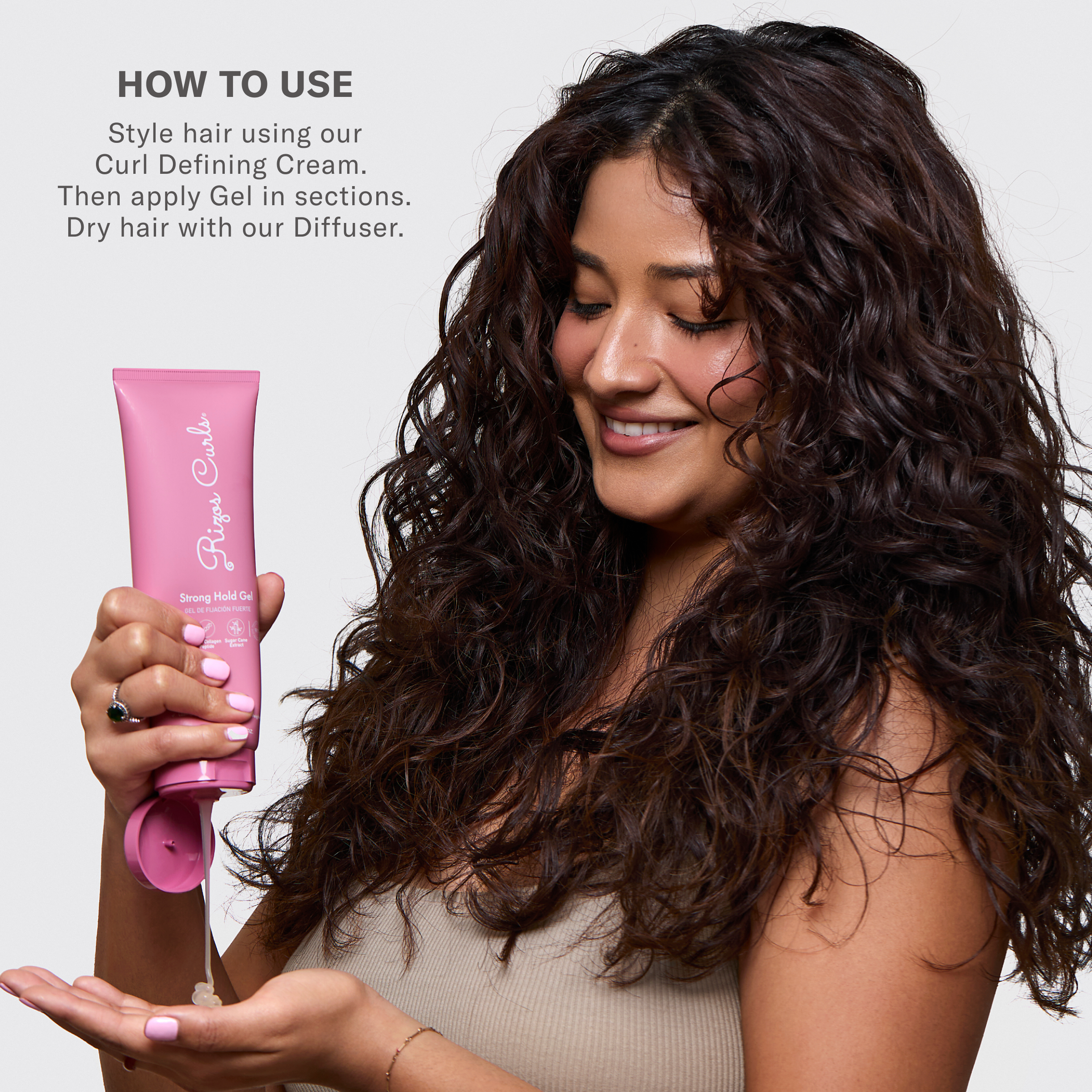 Rizos Curls Strong Hold Gel