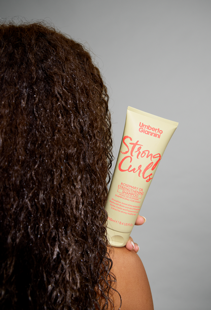 Umberto Giannini Strong Curls Rosemary Oil Shampoo 