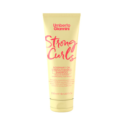 Umberto Giannini Strong Curls Rosemary Oil Shampoo 