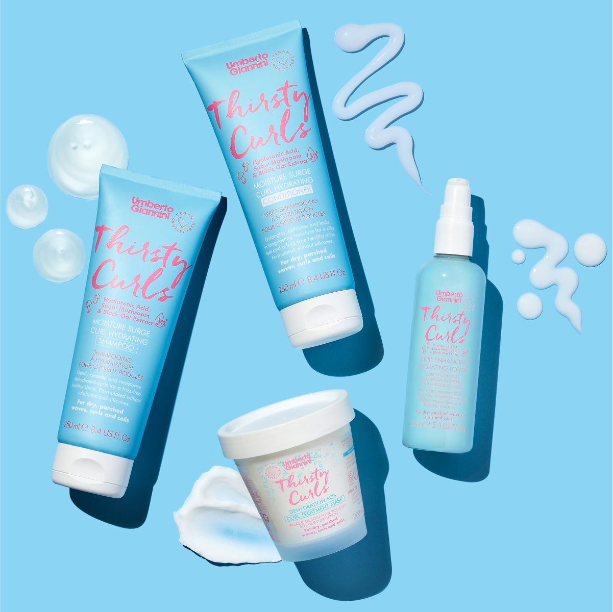 Umberto Giannini Thirsty Curls Dehydration SOS Curl Treatment Mask