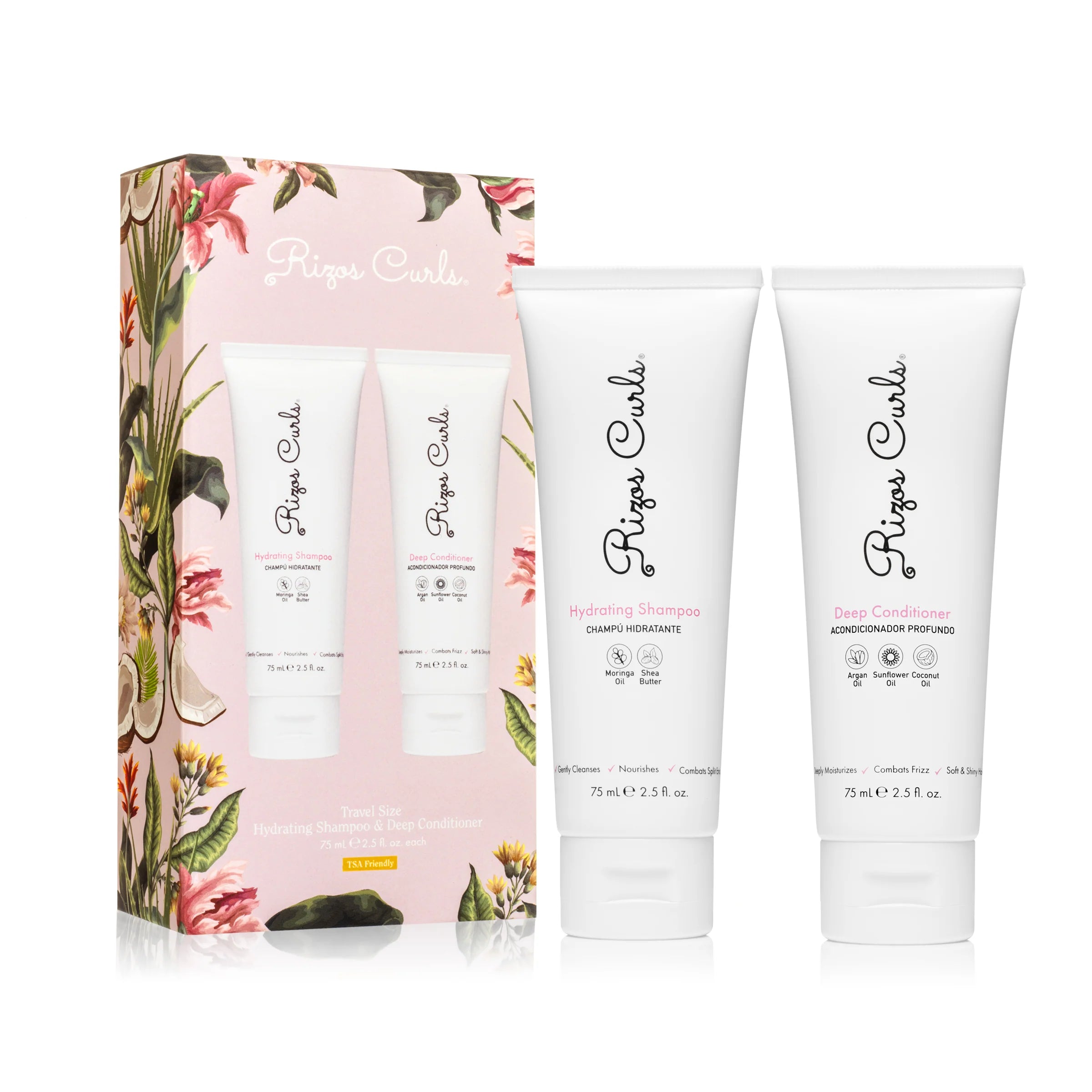 Rizos Curls kelioninis Wash Day rinkinys
