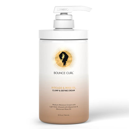 Bounce Curl Avocado & Rose Oil Clump & Define Cream