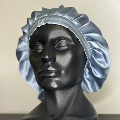 Adjustable silk bonnet
