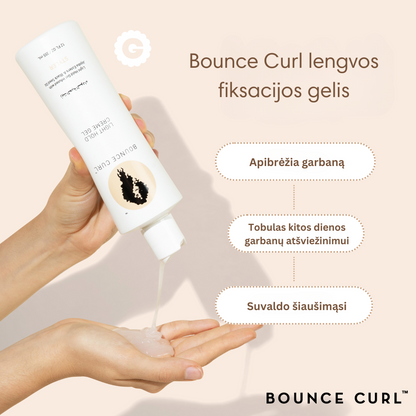 Bounce Curl lengvos fiksacijos gelis