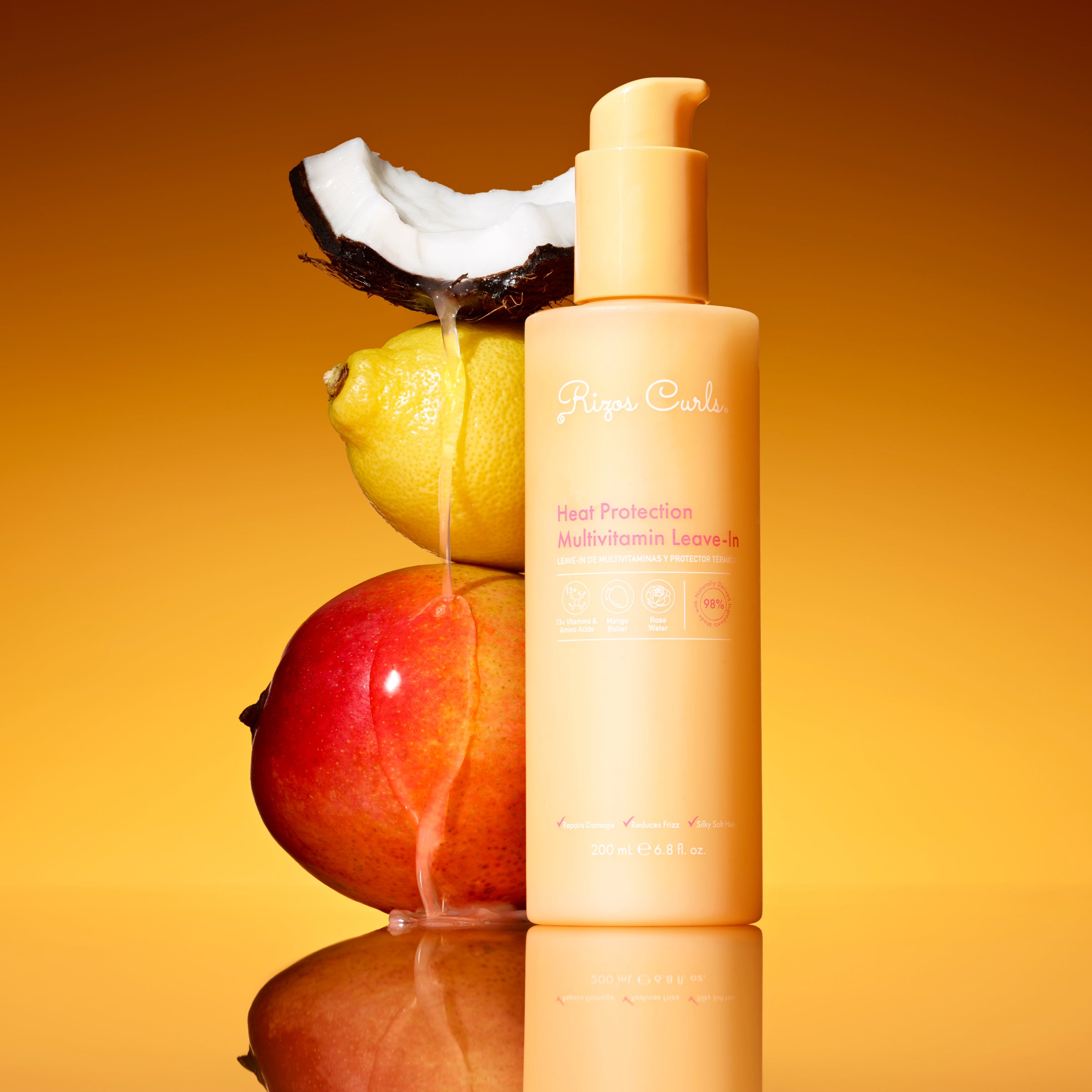 Rizos Curls Heat Protection Multivitamin Leave-In