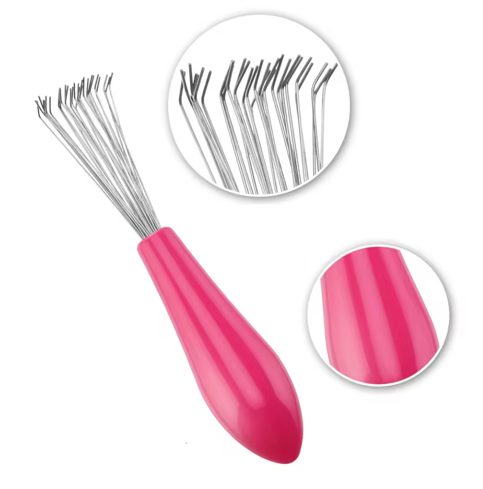 Šepečio grėbliukas - plaukų išėmiklis