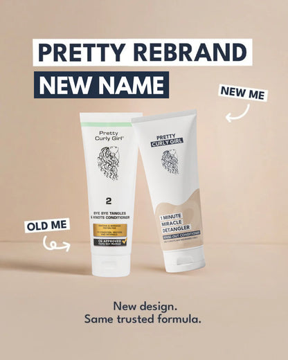Pretty Curly Girl Bye Bye Tangles Conditioner