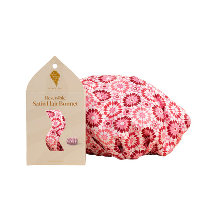 Bounce Curl Reversible Satin Hair Bonnet