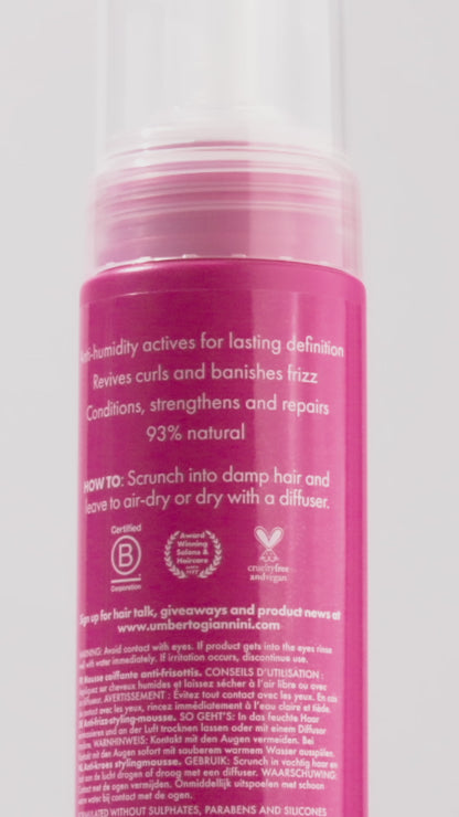 Umberto Giannini Curl Foam Anti-Frizz Styling Mousse