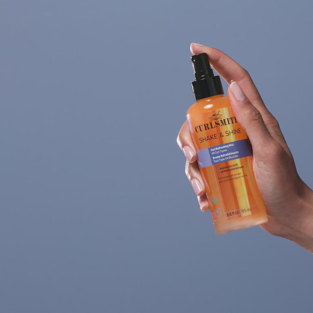 Curlsmith Shake & Shine refresh spray