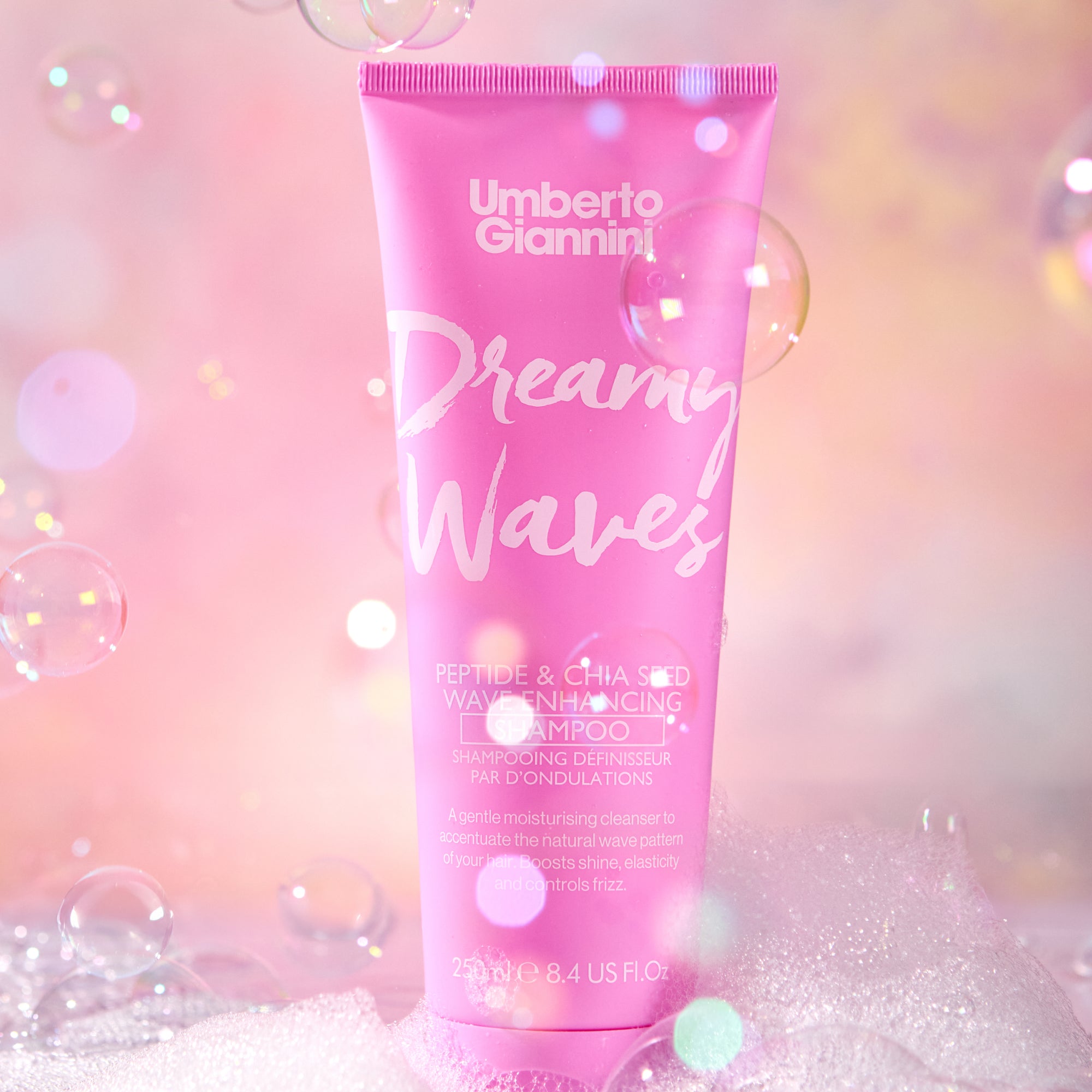 Umberto Giannini Dreamy Waves Peptide & Chia Seed Wave Enhancing Shampoo